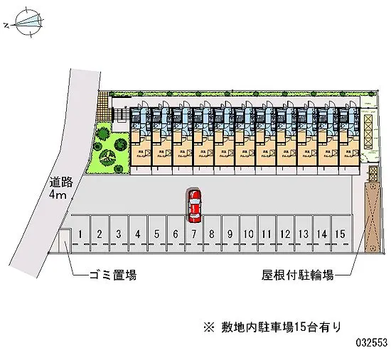 ★手数料０円★さいたま市桜区下大久保　月極駐車場（LP）